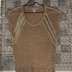 Paris Paris Sweater with Gold Accents